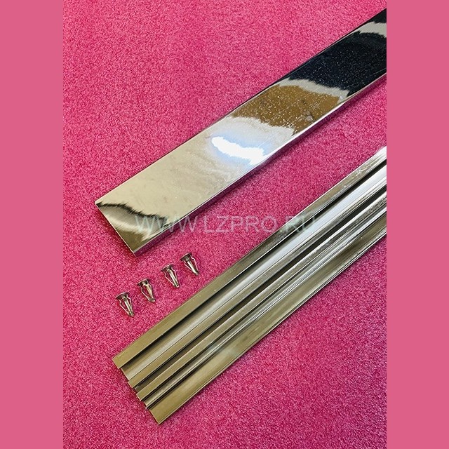 Плинтус кабины лифта L-1300 mm CHROME FAA459E999 CH 1300 Otis