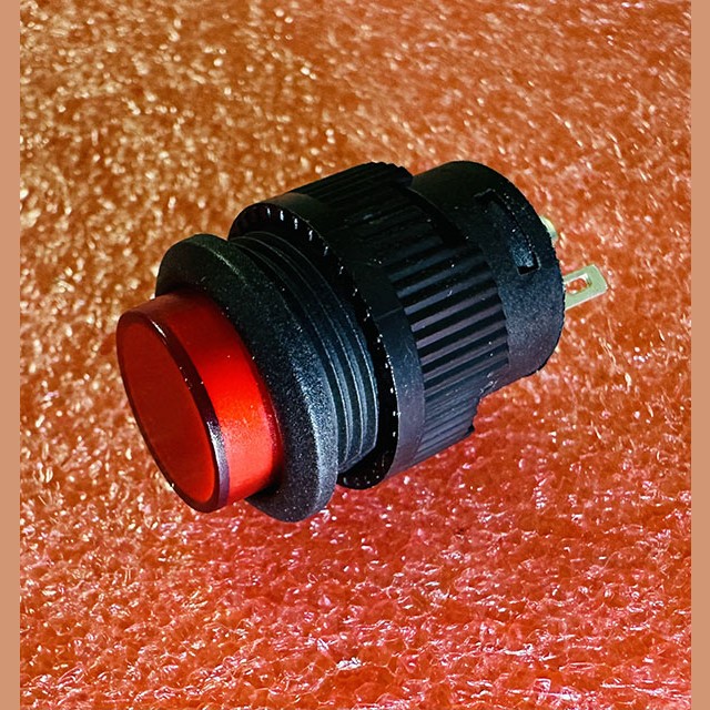 Кнопочный переключатель с красной подсветкой R16-503BD-R NON-LOCK RUICHI